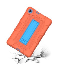 Etui do Samsung Galaxy Tab A 8.0" Pancerne z Podstawką Pomarańczowe