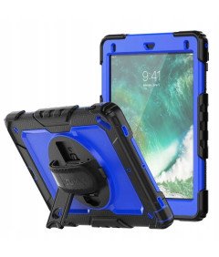 Etui do iPad Air 3/Pro 10.5” z Podstawką i Paskiem na Ramię Niebieskie