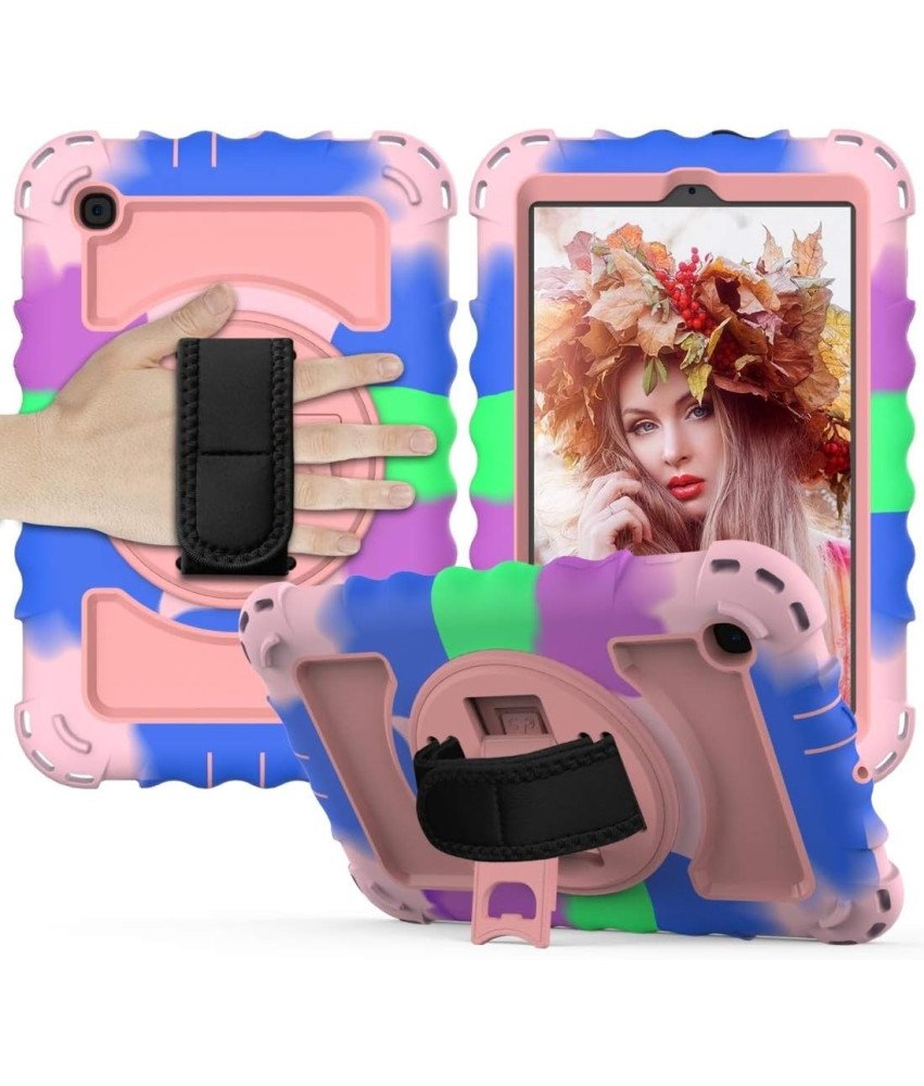 Etui do Samsung Galaxy Tab A 8.4" Podstawka i Pasek na Ramię Kolorowe