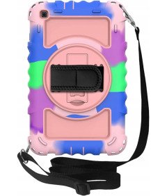 Etui do Samsung Galaxy Tab A 8.4" Podstawka i Pasek na Ramię Kolorowe