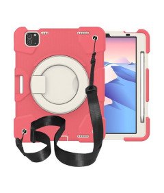 Ohišje za iPad Pro 11/Air 5/4 s stojalom in naramnico Roza