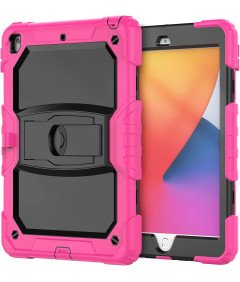 Ohišje za iPad Mini 5/4 7,9" s stojalom in naramnico Roza