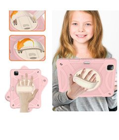 Ohišje za iPad Air 4/5 10,9" s stojalom in držalom za pisalo Roza