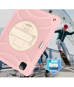 Ohišje za iPad Air 4/5 10,9" s stojalom in držalom za pisalo Roza