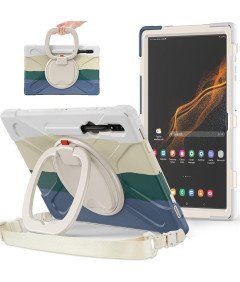 Etui do Samsung Galaxy Tab S8/S7 11" z Paskiem na Ramię Kolorowe