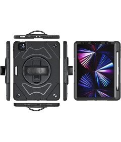 Etui do iPad Air 4/5 10,9” z Podstawką i Miejscem na Rysik Czarne