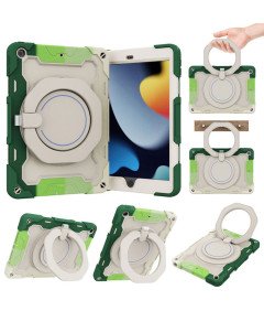 Etui do iPad 6/Air 2 9.7" z Podstawką i Paskiem na Ramię Zielone