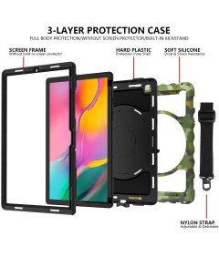 Ohišje za Samsung Galaxy Tab 10,4" s stojalom in naramnico Moro