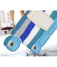 Etui do iPad Air3/Pro 10.5” Pancerne z Podstawką Niebieskie