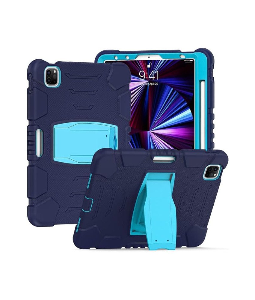 Etui do iPad Pro 12.9”  z Podstawką i Miejscem na Rysik Niebieskie