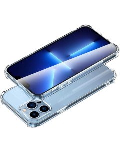 Etui Ochronne do iPhone 13 Pro Przezroczyste Szkło Hartowane 3 szt