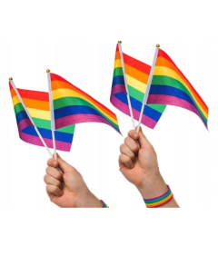 LGBT zastava 150x90cm mavrična zastava LGBTQ parada nalepke zastave