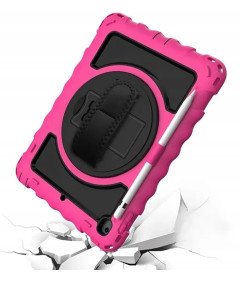 Etui do Samsung Galaxy Tab A8 10.5" z Paskiem na Ramię Różowy