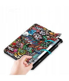 Etui do Samsung Galaxy Tab A 8.0" Wytrzymałe Magnetyczne Kolorowy