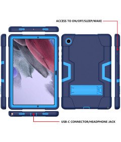 Etui do Samsung Galaxy Tab A 10.1” Pancerne z Podstawką Niebieskie