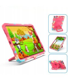 Etui do iPad Pro 3/2/1 11" z Podstawką i Paskiem na Ramię Różowy