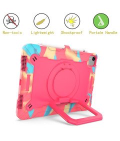 Etui do iPad Pro 3/2/1 11" z Podstawką i Paskiem na Ramię Różowy