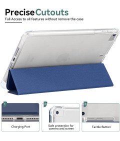 Etui do iPad Pro 11 Magnetyczne z Miejscem na Rysik Granatowe