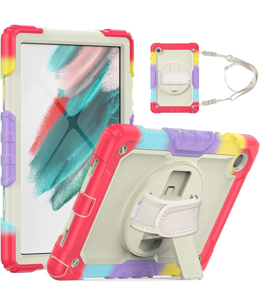 Ohišje za iPad Air 5/4 in Pro 11 s stojalom in naramnico Barvno