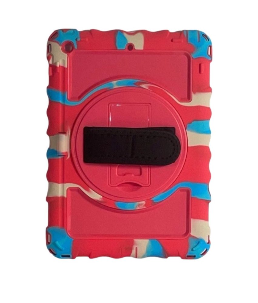 Oklepno ohišje s stojalom za Ipad 10,2 palca 2019/2020 Pink