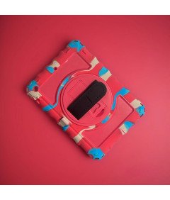 Oklepno ohišje s stojalom za Ipad 10,2 palca 2019/2020 Pink