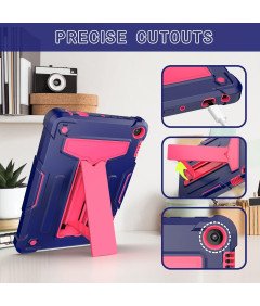 Etui do Samsung Galaxy Tab A8 10,5" z Podstawką Różowo-granatowe