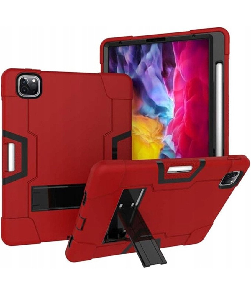 Etui do iPad Pro 12.9" z Podstawką i Miejscem na Rysik Czerwone