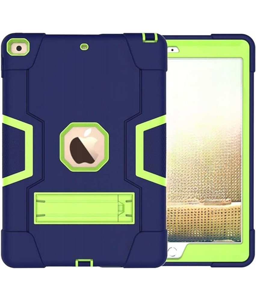 Ohišje za iPad 9.7 (2017/2018) Armoured s stojalom Navy Green