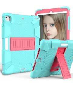 Etui do iPad Pro 11 Pancerne z Podstawką i Miejscem na Rysik Miętowe