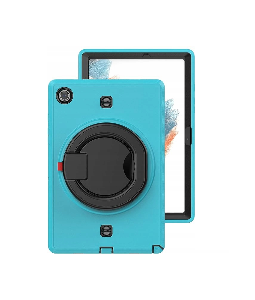 Etui do Samsung Galaxy Tab A8 10.5" z Obrotową Podstawką Niebieskie