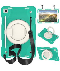 Ohišje za Samsung Galaxy Tab A 8.0" Stojalo z naramnico modro