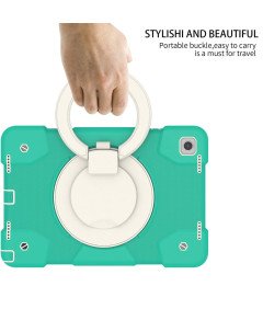 Etui do Samsung Galaxy Tab A 8.0" Podstawka Pasek na Ramię Niebieskie