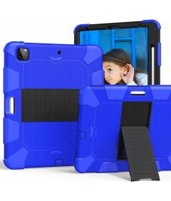 Etui do iPad Pro 5/4/3 12.9" Pancerne z Podstawką Niebieskie