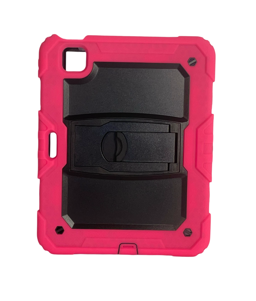 Pancerne Etui z Podstawką do IPad Air 4/5/Pro 11 10.9 Cala Różowe