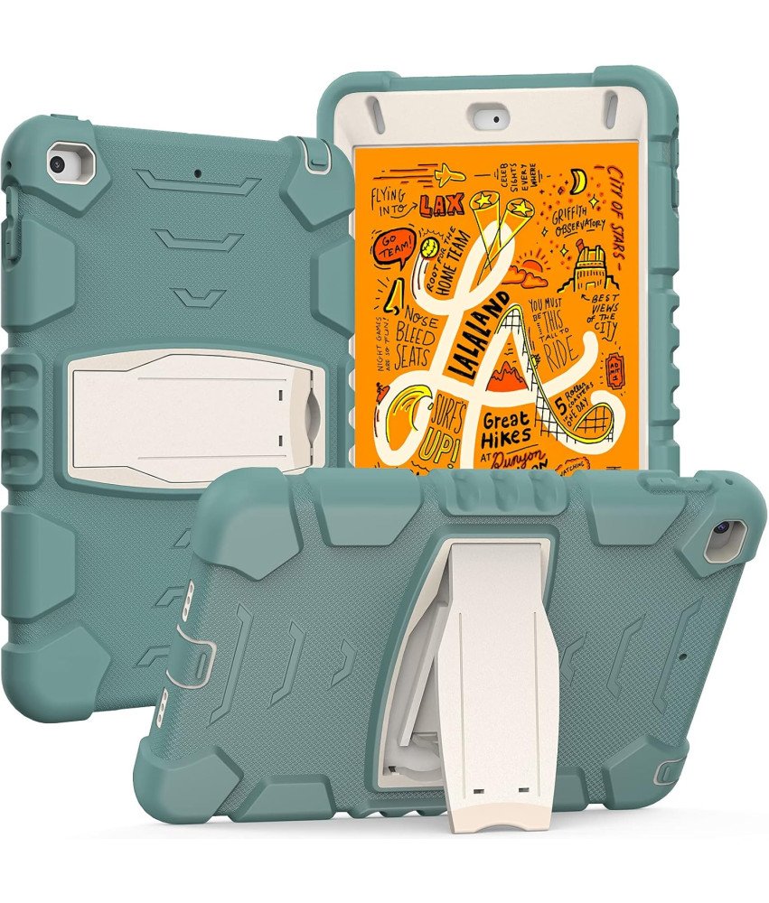 Ohišje za iPad 9,7" 2018/2017 Armoured s stojalom Green