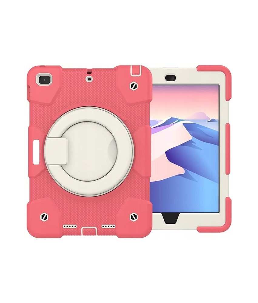 Etui do iPad Mini 6 8.3" z Podstawką i Paskiem na Ramię Różowe