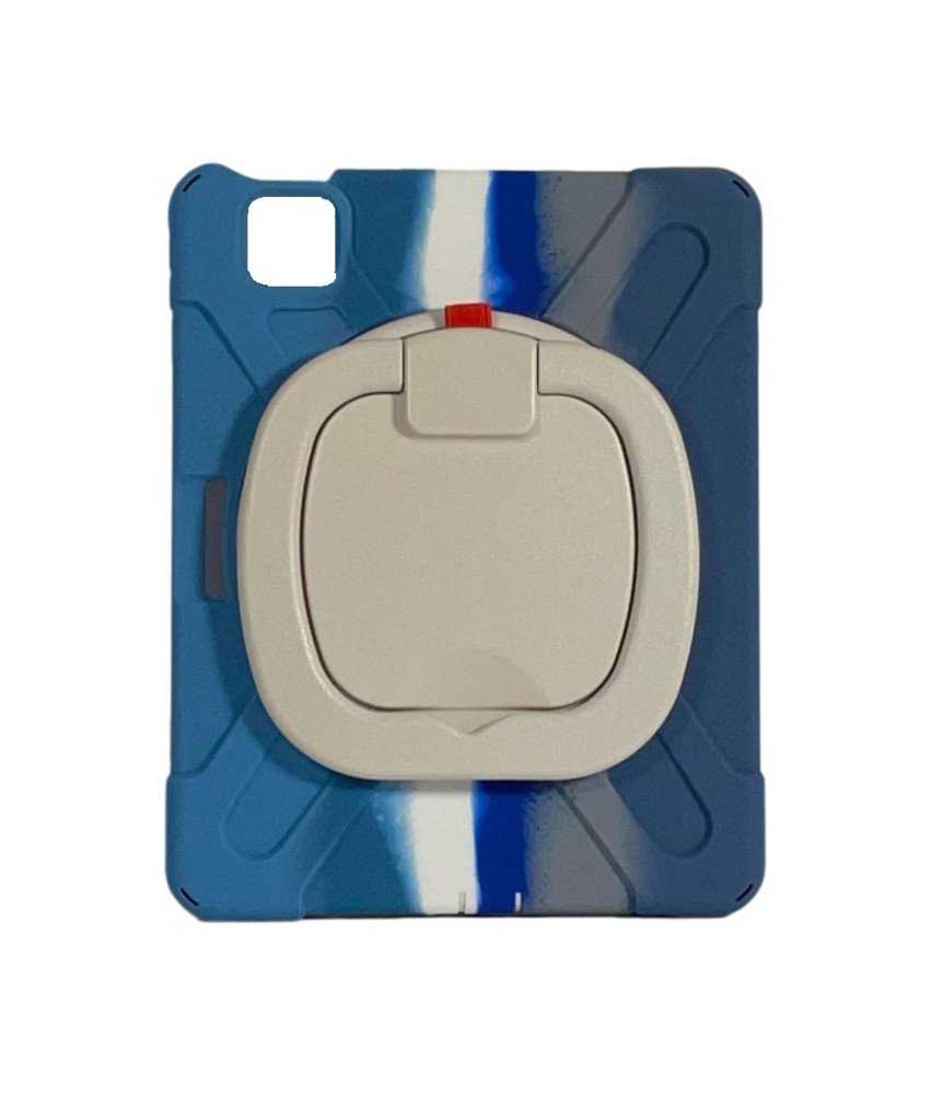 Pancerne Etui z Obrotową Podstawką do iPad Air 4/5 10.9 Cal Niebieskie