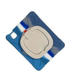 Pancerne Etui z Obrotową Podstawką do iPad Air 4/5 10.9 Cal Niebieskie