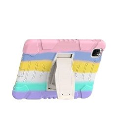 Oklepno ohišje s stojalom za Samsung Galaxy Tab S6Lite 2020/22 Rainbow