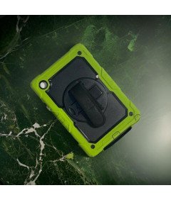Oklepno ohišje s stojalom za Samsung Galaxy Tab A8 X200 Green