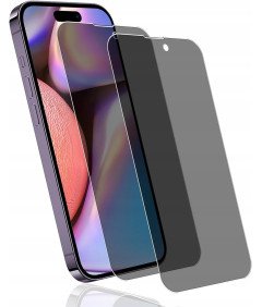 Szkło Hartowane Ochronne 9H Prywatyzujące do iPhone 14 Pro 2 szt