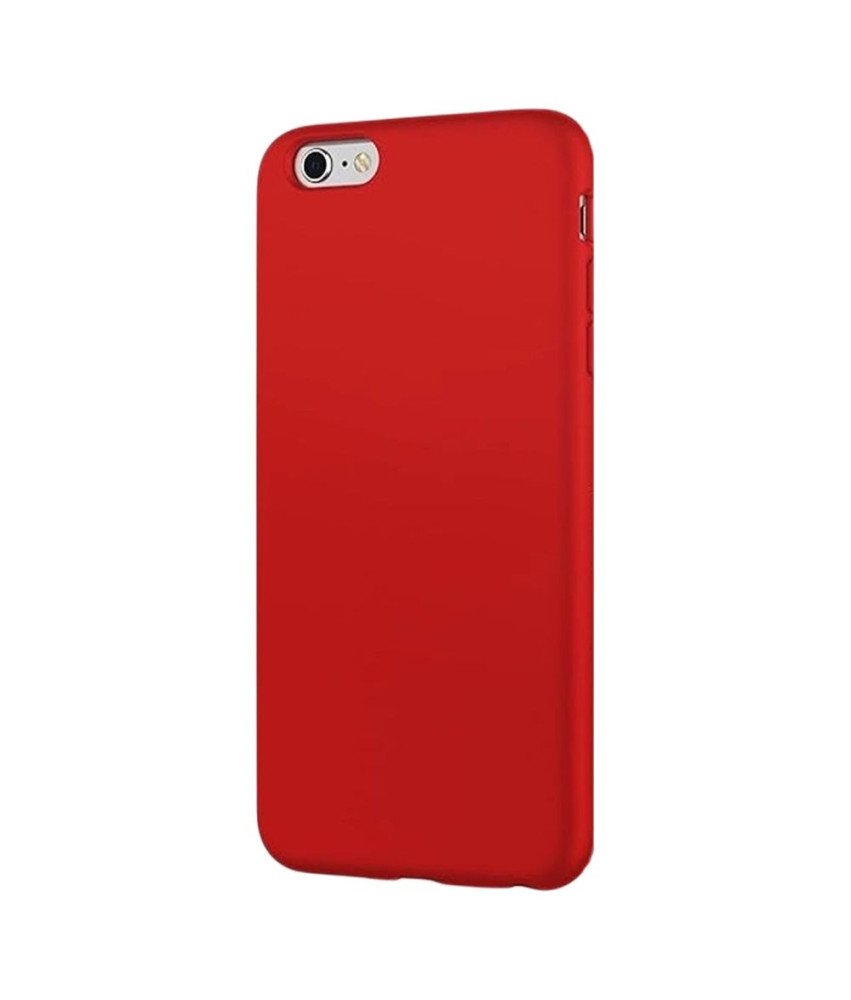 Etui Ochronne do iPhone 6S/6S Plus Silikonowe Czerwone