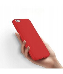 Etui Ochronne do iPhone 6S/6S Plus Silikonowe Czerwone