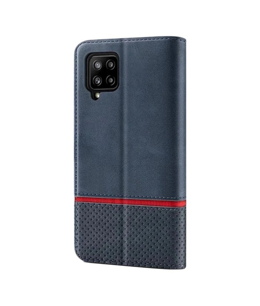 BEZ Etui z Klapką do Samsung Galaxy A42 5G Miejsce na Karty Granatowe