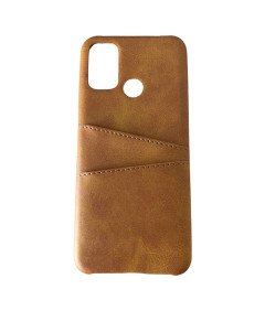 Etui Ochronne do Oppo A53/A32 2020 A53/A33 Miejsce na Karty Brązowe