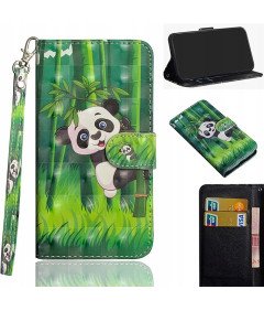 Zaščitno ohišje z zavihkom za Samsung Galaxy S21 Plus Panda Green