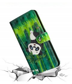 Zaščitno ohišje z zavihkom za Samsung Galaxy S21 Plus Panda Green