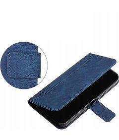 Etui z Klapką do Oppo A92S / Reno4 Funkcja Portfela Niebieskie